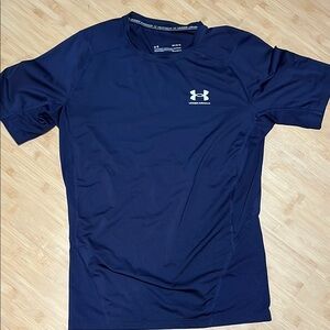 Under Armour Navy Blue Athletic Shirt